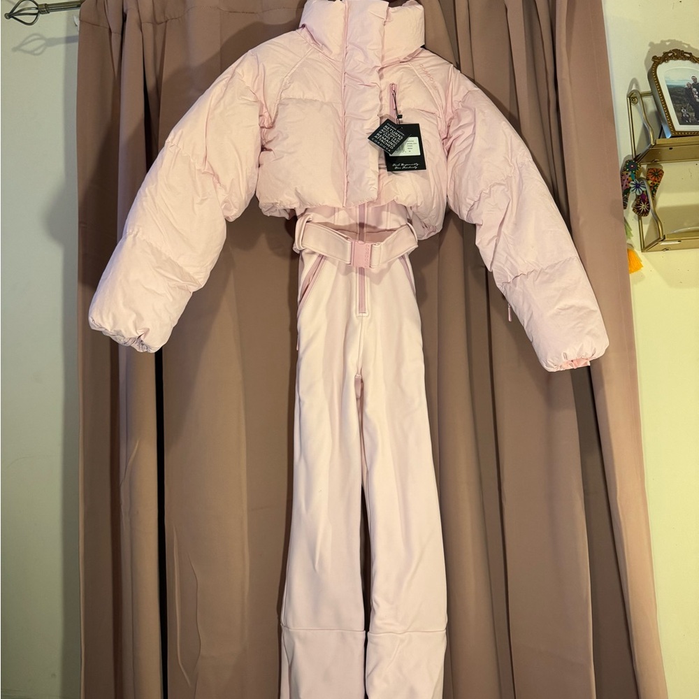 Women's Pink Ski & Snow Jacket - Picture 8 of 9